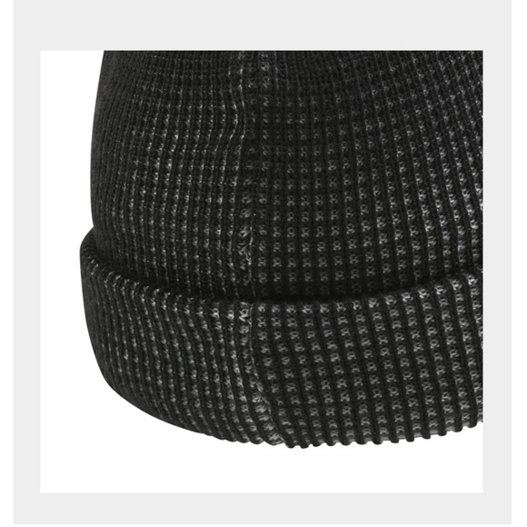 Nike ACG Peak Thermal Waffle Beanie Black White OS Unisex New FJ6307 010 SAMPLE - Picture 3 of 7